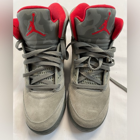 Jordan 5 Retro Camo P51 Youth - Picture 2 of 7